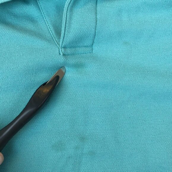 L.L. Bean Mens Polo Shirt Blue Traditional Fit Short Sleeve Classic Casual - Picture 7 of 11